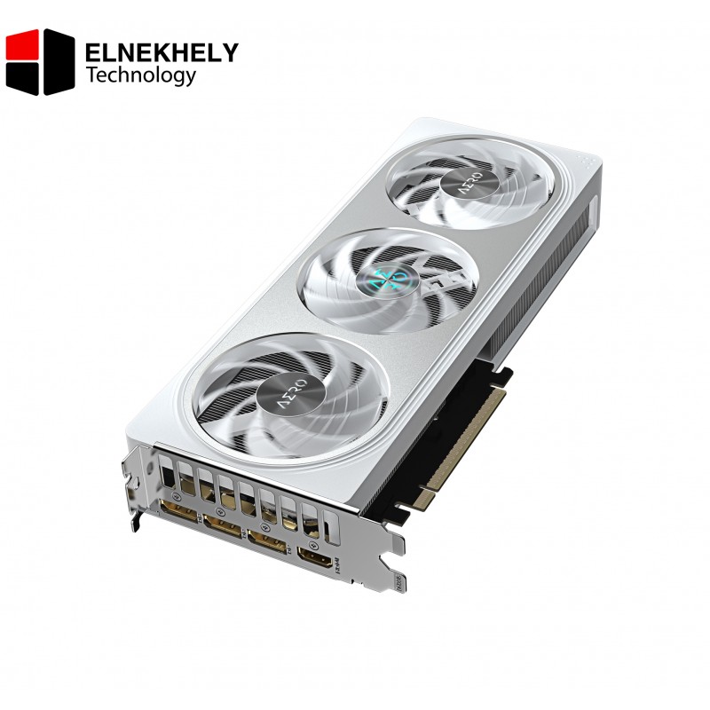 GIGABYTE GeForce RTX 5060 AERO OC 8G Graphics Card – 8GB GDDR7, DLSS 3.5, Ray Tracing, PCIe 5.0, Dual Fan Cooling, HDMI 2.1a & DisplayPort 2.1