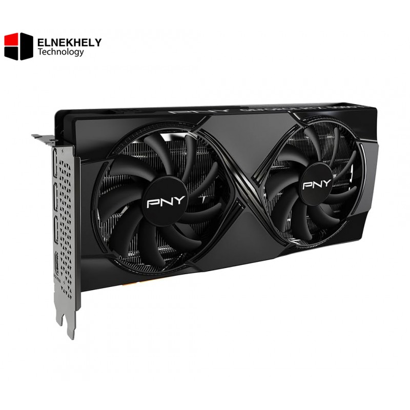 PNY GeForce RTX 5060 Ti 16GB Dual Fan Gaming Graphics Card – GDDR7 Memory, PCIe 5.0 Interface, NVIDIA DLSS 4, Advanced Cooling Design