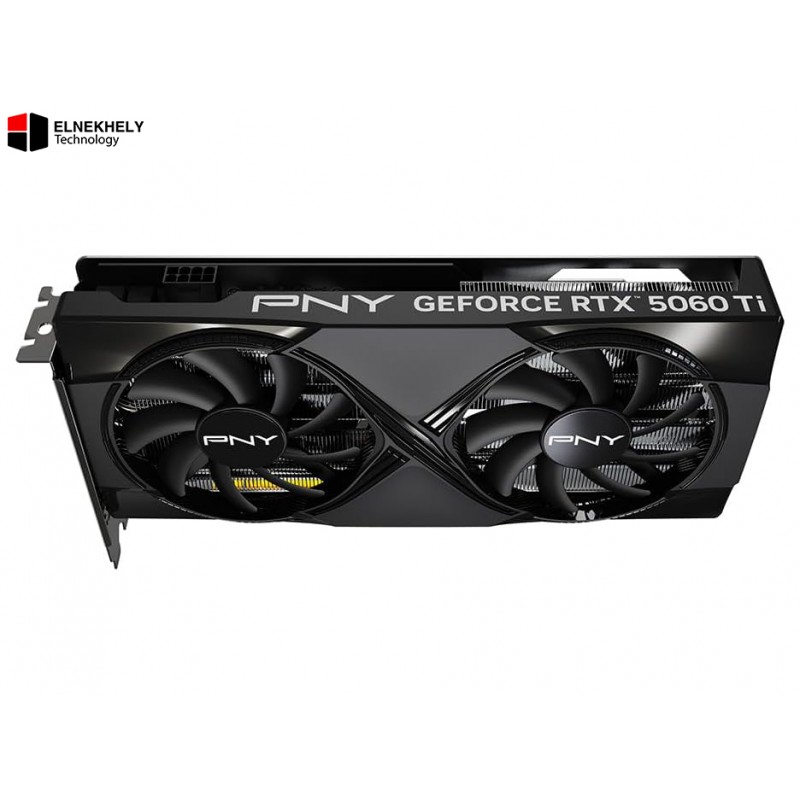 PNY GeForce RTX 5060 Ti 16GB Dual Fan Gaming Graphics Card – GDDR7 Memory, PCIe 5.0 Interface, NVIDIA DLSS 4, Advanced Cooling Design