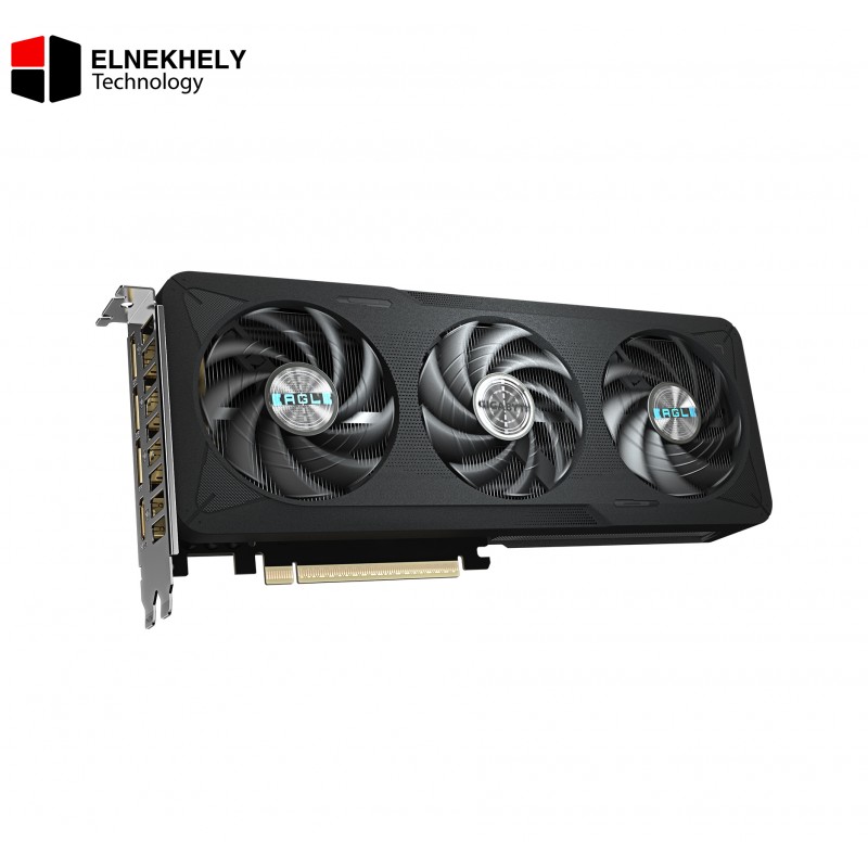 GIGABYTE GeForce RTX 5060 Ti EAGLE MAX OC 16GB Graphics Card – GDDR7 Memory, PCIe 5.0, Factory Overclocked, Advanced WINDFORCE Cooling, High-Performance GPU for Gaming & Creative Workloads