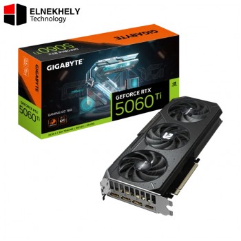 GIGABYTE GeForce RTX 5060 Ti GAMING OC 16GB GDDR7 Graphics Card – GV-N506TGAMING OC-16GD, PCIe 5.0, Advanced Triple-Fan Cooling, Ray Tracing & DLSS Support