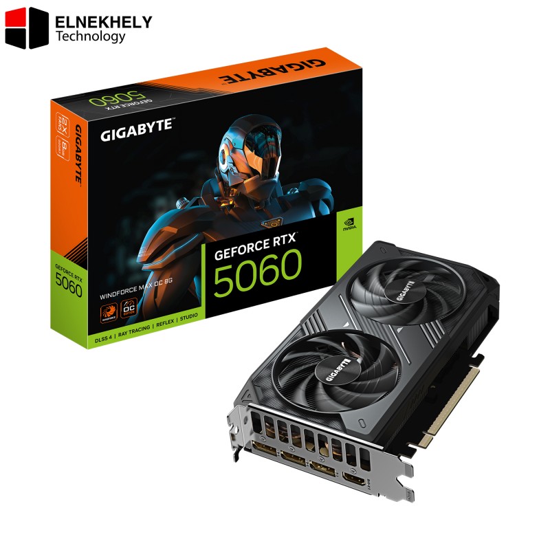 Gigabyte GeForce RTX™ 5060 WINDFORCE MAX OC 8G Gigabyte GeForce RTX™ 5060 WINDFORCE MAX OC 8G