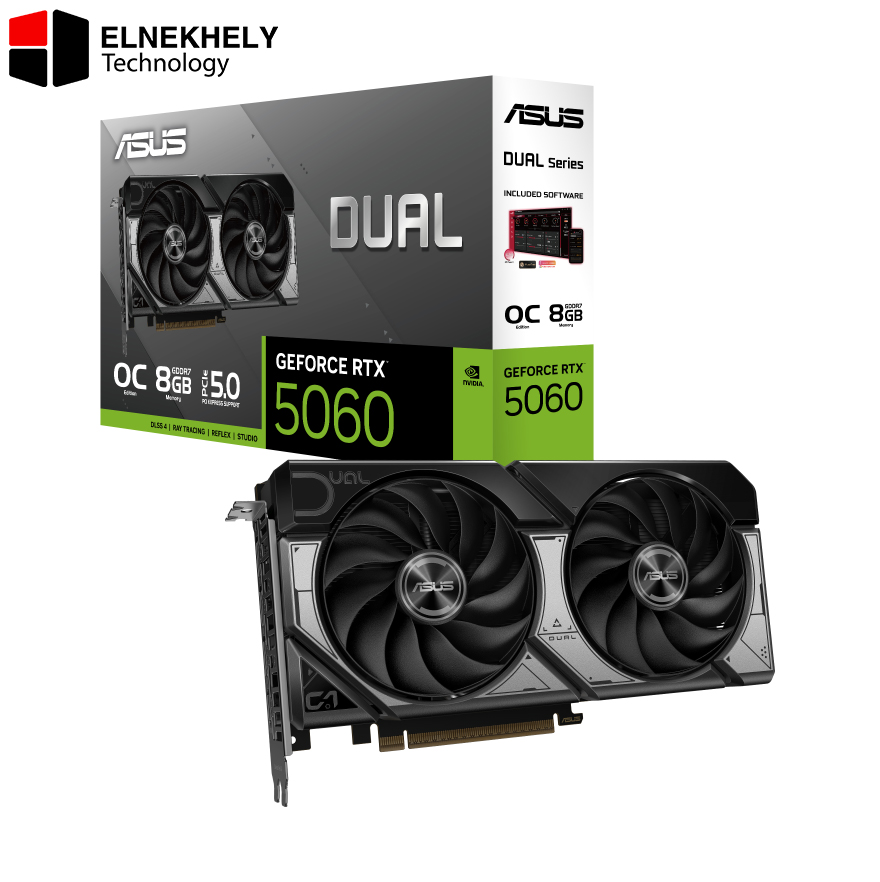 ASUS Dual GeForce RTX 5060 8GB GDDR7 OC Edition