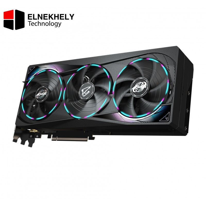 AORUS GeForce RTX 5070 MASTER 12GB – NVIDIA Blackwell GPU, 192-bit GDDR7, 2715MHz Boost Clock, WINDFORCE Cooling, RGB Halo, Hawk Fan, Dual BIOS, DLSS 4, Ray Tracing & PCIe 5.0 Support