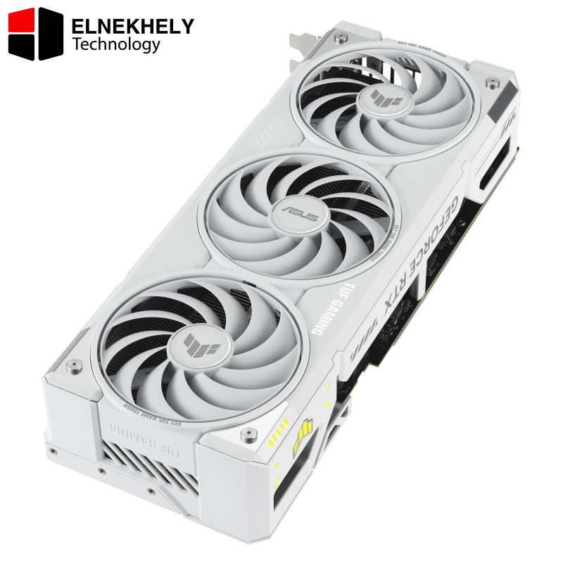 ASUS TUF Gaming RTX 5070 Ti White OC Edition 16 GB GDDR7 Graphics Card – CUDA 8960, 2610 MHz OC, PCIe 5.0, DLSS 4, 3×Axial Fans, DisplayPort 2.1 & HDMI 2.1, Detachable GC‑HPWR Connector ASUS TUF Gaming RTX 5070 Ti White OC Edition 16 GB GDDR7 Graphics Card – CUDA 8960, 2610 MHz OC, PCIe 5.0, DLSS 4, 3×Axial Fans, DisplayPort 2.1 & HDMI 2.1, Detachable GC‑HPWR Connector