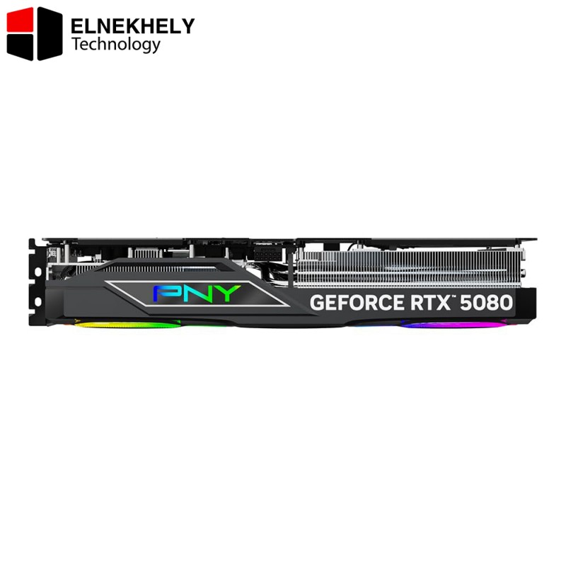 PNY NVIDIA GeForce RTX 5080 ARGB 16GB GDDR7 Epic-X RGB Overclocked Triple Fan GPU/Gaming Graphics Card - VCG508016TFXXPB1-O PNY NVIDIA GeForce RTX 5080 ARGB 16GB GDDR7 Epic-X RGB Overclocked Triple Fan GPU/Gaming Graphics Card - VCG508016TFXXPB1-O