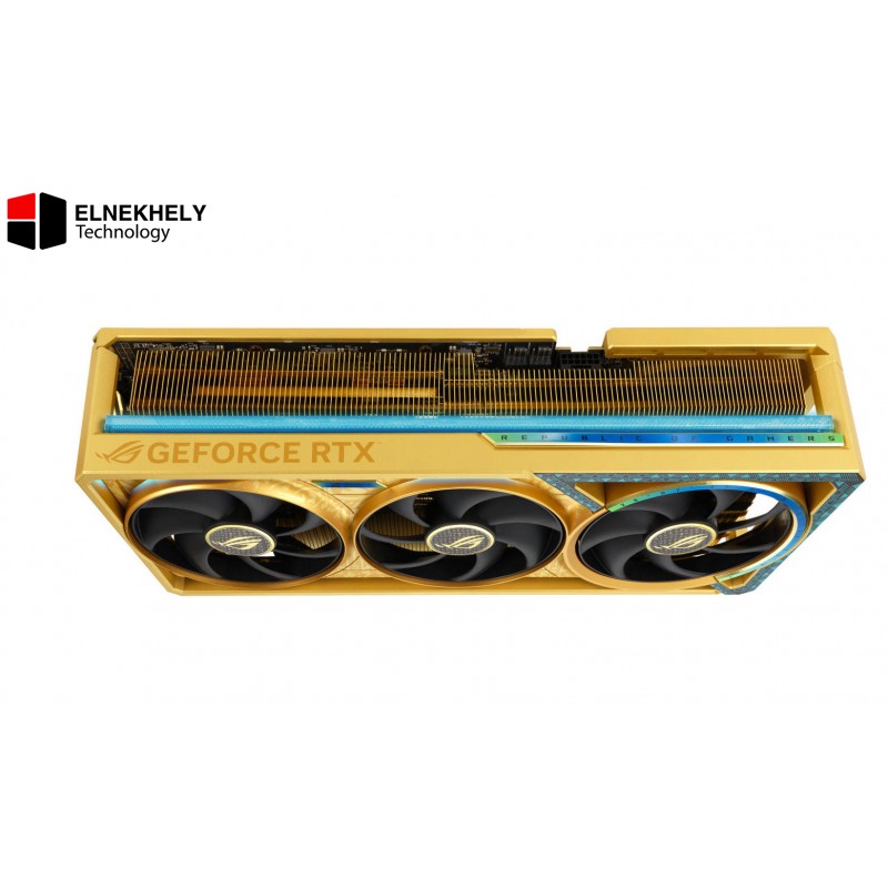 ROG Astral GeForce RTX 5080 Dhahab CORE OC Edition 16GB GDDR7, PCIe 5.0, 10752 CUDA Cores, 2790 MHz Boost, HDMI 2.1b, DisplayPort 2.1b, ARGB, 3.8-Slot ROG Astral GeForce RTX 5080 Dhahab CORE OC Edition 16GB GDDR7, PCIe 5.0, 10752 CUDA Cores, 2790 MHz Boost, HDMI 2.1b, DisplayPort 2.1b, ARGB, 3.8-Slot