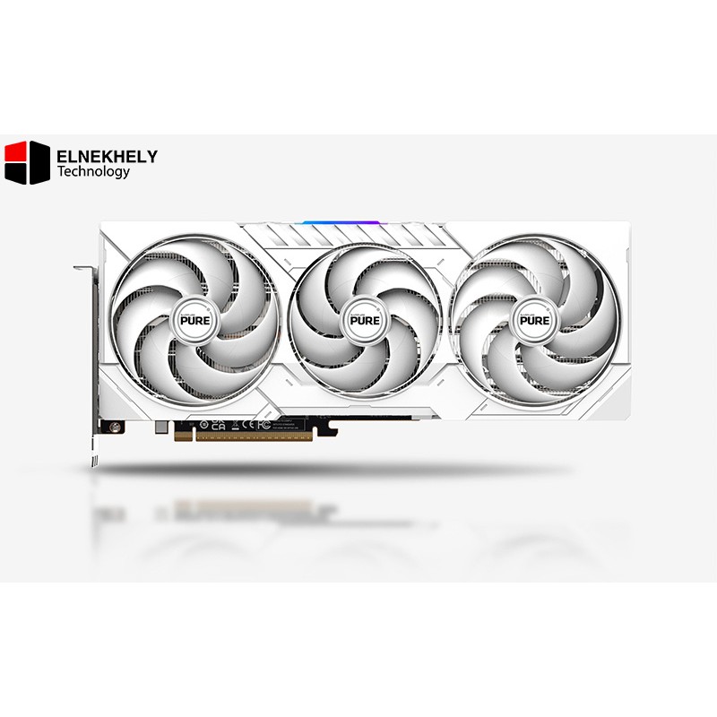 SAPPHIRE PURE AMD Radeon™ RX 9070 XT GPU – 16GB GDDR6, 20 Gbps, Boost Clock Up to 3010 MHz, 4096 Stream Processors, AMD RDNA™ 4 Architecture, and 64 Ray Accelerators for Unmatched Gaming Performance SAPPHIRE PURE AMD Radeon™ RX 9070 XT GPU – 16GB GDDR6, 20 Gbps, Boost Clock Up to 3010 MHz, 4096 Stream Processors, AMD RDNA™ 4 Architecture, and 64 Ray Accelerators for Unmatched Gaming Performance