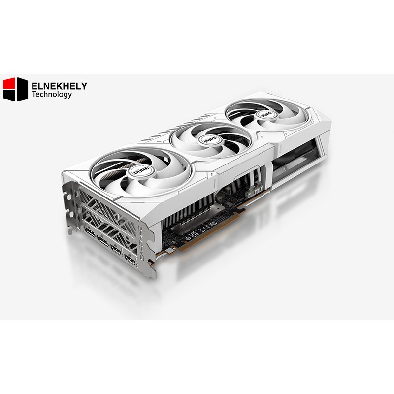 SAPPHIRE PURE AMD Radeon™ RX 9070 XT GPU – 16GB GDDR6, 20 Gbps, Boost Clock Up to 3010 MHz, 4096 Stream Processors, AMD RDNA™ 4 Architecture, and 64 Ray Accelerators for Unmatched Gaming Performance SAPPHIRE PURE AMD Radeon™ RX 9070 XT GPU – 16GB GDDR6, 20 Gbps, Boost Clock Up to 3010 MHz, 4096 Stream Processors, AMD RDNA™ 4 Architecture, and 64 Ray Accelerators for Unmatched Gaming Performance