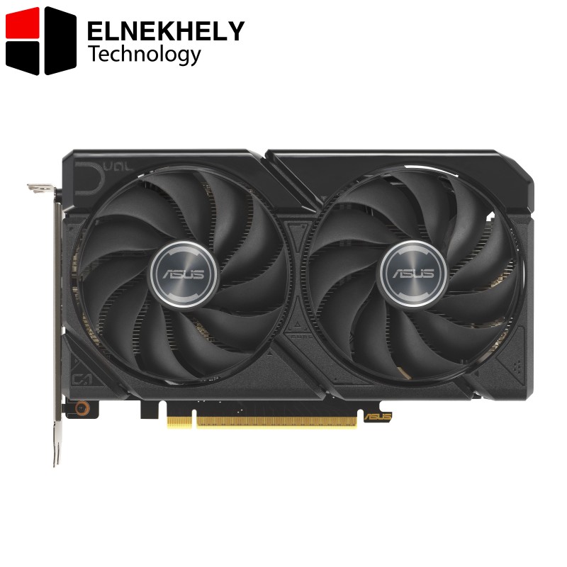 ASUS Dual Radeon RX 9060 XT 8GB GDDR6 Graphics Card – PCIe 5.0, 8K, Dual Fan, HDMI 2.1, DisplayPort 2.1