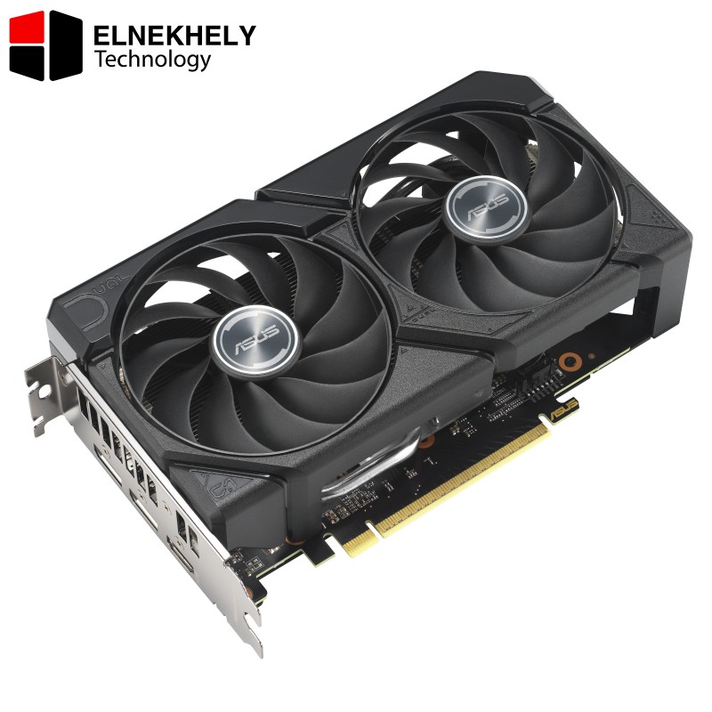 ASUS Dual Radeon RX 9060 XT 8GB GDDR6 Graphics Card – PCIe 5.0, 8K, Dual Fan, HDMI 2.1, DisplayPort 2.1
