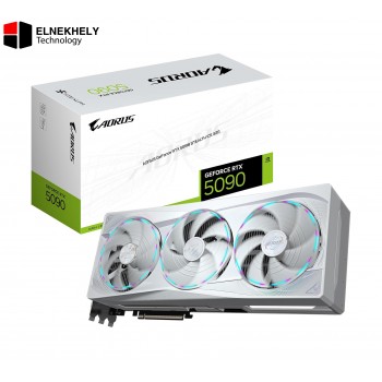 Gigabyte Aorus GeForce RTX 5090 Stealth Ice 32GB GDDR7 White Graphics Card