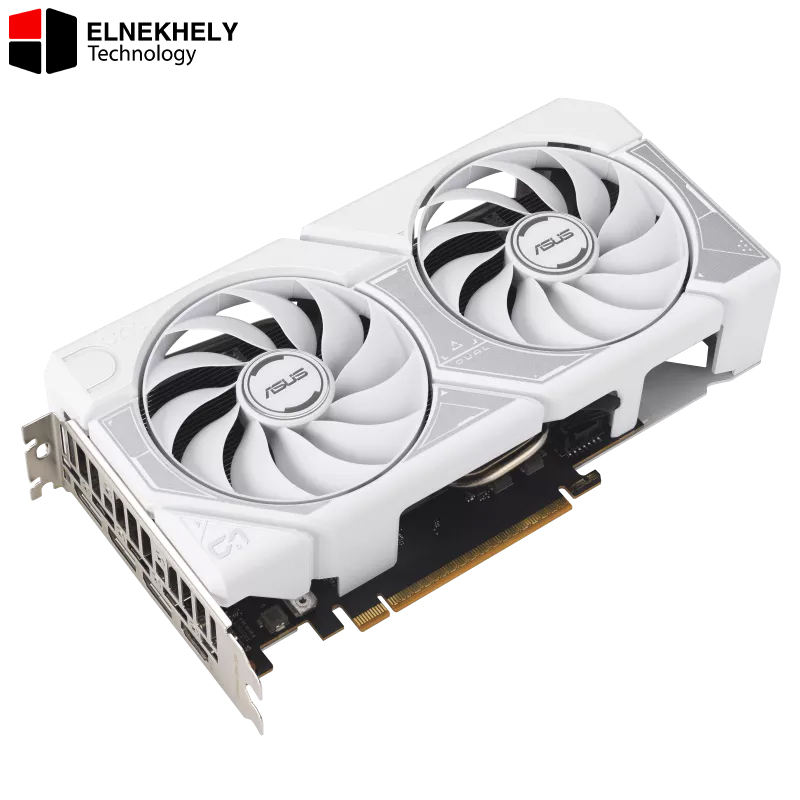 ASUS Dual GeForce RTX 5060 White OC Edition 8GB GDDR7 Graphics Card