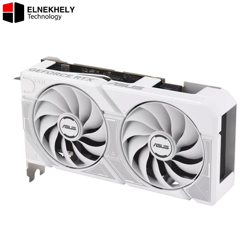 ASUS Dual GeForce RTX 5060 White OC Edition 8GB GDDR7 Graphics Card