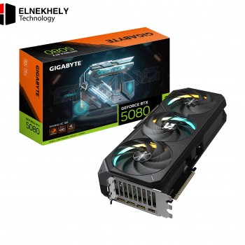 Gigabyte GeForce RTX 5080 GAMING OC 16G Graphics Card – 16GB GDDR7, PCIe 5.0
