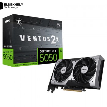 MSI GeForce RTX 5050 8GB VENTUS 2X OC Graphics Card