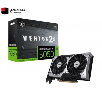 MSI GeForce RTX 5050 8GB VENTUS 2X OC Graphics Card