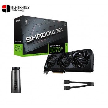 MSI GeForce RTX 5070 Ti 16G SHADOW 3X OC Graphics Card