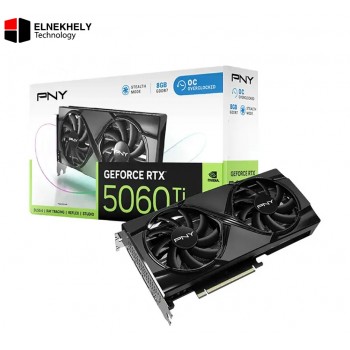 PNY GeForce RTX 5060 Ti 8GB GDDR7 Overclocked Dual Fan Graphics Card
