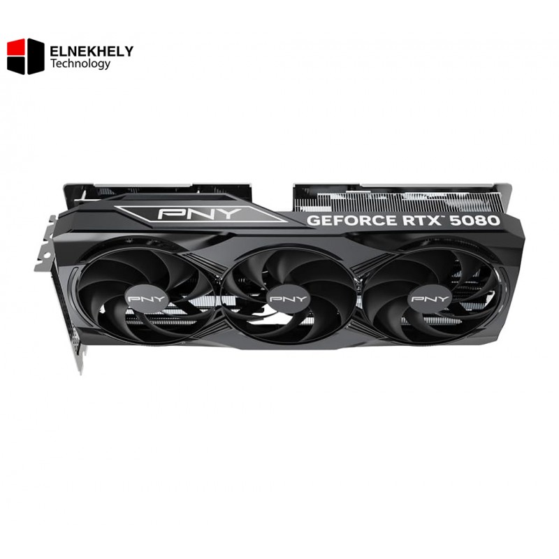 PNY GeForce RTX 5080 OC Triple Fan 16G Graphics Card – 16GB GDDR7, PCIe 5.0