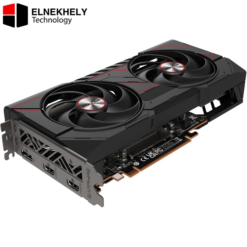 Sapphire Pulse AMD Radeon RX 9060 XT Gaming OC 16GB GDDR6 – RDNA 4, 3290MHz Boost, 2700MHz Game Clock, 2048 SP, 128-bit, 20Gbps, PCIe 5.0, FSR 4, Dual HDMI 2.1, DP 2.1a, VR Ready, 4K Gaming GPU Sapphire Pulse AMD Radeon RX 9060 XT Gaming OC 16GB GDDR6 – RDNA 4, 3290MHz Boost, 2700MHz Game Clock, 2048 SP, 128-bit, 20Gbps, PCIe 5.0, FSR 4, Dual HDMI 2.1, DP 2.1a, VR Ready, 4K Gaming GPU