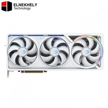 ASUS ROG Astral GeForce RTX 5080 WHITE OC Edition – 16GB GDDR7, PCIe 5.0, Ray Tracing, DLSS 4, Triple Axial-Tech Fans, Metal Backplate, Overclocked, ARGB Lighting