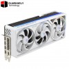 ASUS ROG Astral GeForce RTX 5080 WHITE OC Edition – 16GB GDDR7, PCIe 5.0, Ray Tracing, DLSS 4, Triple Axial-Tech Fans, Metal Backplate, Overclocked, ARGB Lighting