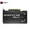 PNY GeForce RTX 5060 8GB Overclocked Dual Fan Gaming Graphics Card – GDDR7 Memory, DLSS 4, Ray Tracing, AI Acceleration, Overclocked Performance, Dual Fan Cooling GPU