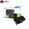 PNY GeForce RTX 5060 8GB Overclocked Dual Fan Gaming Graphics Card – GDDR7 Memory, DLSS 4, Ray Tracing, AI Acceleration, Overclocked Performance, Dual Fan Cooling GPU