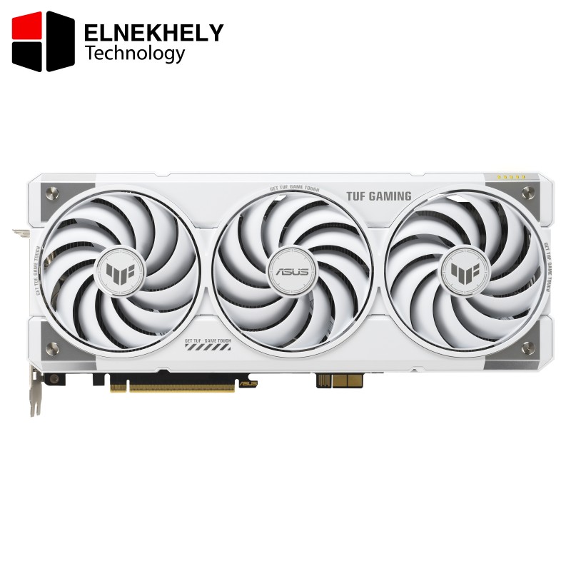 ASUS TUF Gaming GeForce RTX 5070 Ti BTF White OC Edition 16GB GDDR7 Graphics Card | PCIe 5.0, 8960 CUDA Cores, Ray Tracing, DLSS 3.5, HDMI 2.1, DisplayPort 2.1 ASUS TUF Gaming GeForce RTX 5070 Ti BTF White OC Edition 16GB GDDR7 Graphics Card | PCIe 5.0, 8960 CUDA Cores, Ray Tracing, DLSS 3.5, HDMI 2.1, DisplayPort 2.1
