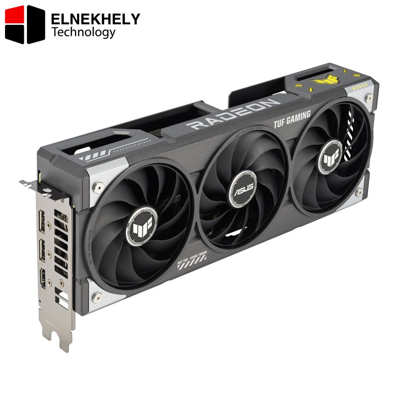 ASUS TUF-RX9060XT-O16G-GAMING Graphics Card | AMD Radeon RX 9060 XT 16GB GDDR6 | PCIe 5.0 | 3340 MHz OC Boost | AURA Sync RGB | 8K Support ASUS TUF-RX9060XT-O16G-GAMING Graphics Card | AMD Radeon RX 9060 XT 16GB GDDR6 | PCIe 5.0 | 3340 MHz OC Boost | AURA Sync RGB | 8K Support