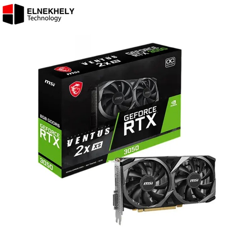 MSI GeForce RTX 3050 VENTUS 2X XS 8G OC Graphics Card