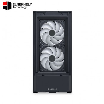 Lian Li LANCOOL 207 Black ATX/Micro-ATX Case – Compact 45.5L Mid-Tower, Front PSU, 360mm Radiator Support, 4 Pre-Installed High-Performance Fans, Tempered Glass, USB-C