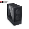 Lian Li LANCOOL 207 Black ATX/Micro-ATX Case – Compact 45.5L Mid-Tower, Front PSU, 360mm Radiator Support, 4 Pre-Installed High-Performance Fans, Tempered Glass, USB-C Lian Li LANCOOL 207 Black ATX/Micro-ATX Case – Compact 45.5L Mid-Tower, Front PSU, 360mm Radiator Support, 4 Pre-Installed High-Performance Fans, Tempered Glass, USB-C