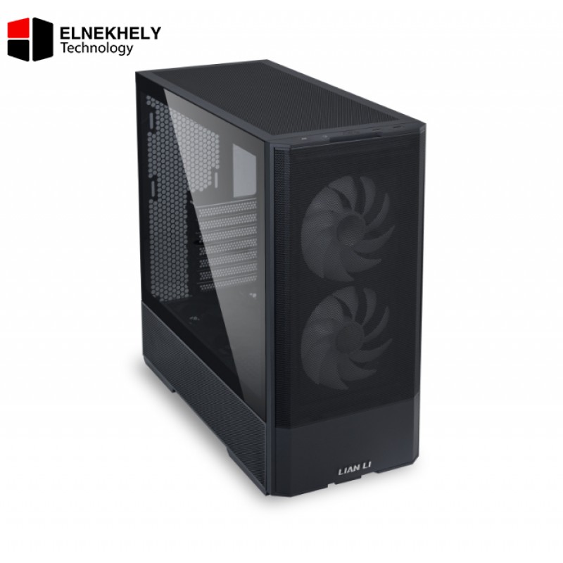 Lian Li LANCOOL 207 Black ATX/Micro-ATX Case – Compact 45.5L Mid-Tower, Front PSU, 360mm Radiator Support, 4 Pre-Installed High-Performance Fans, Tempered Glass, USB-C Lian Li LANCOOL 207 Black ATX/Micro-ATX Case – Compact 45.5L Mid-Tower, Front PSU, 360mm Radiator Support, 4 Pre-Installed High-Performance Fans, Tempered Glass, USB-C
