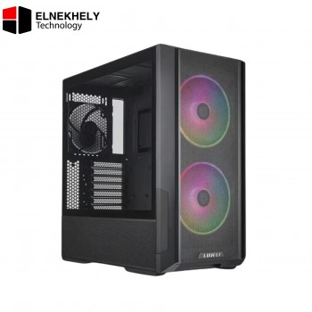 Lian Li Lancool 216 Mid-Tower ATX Case – Steel & Tempered Glass, 360mm Radiator Support, 3 Included Fans, ARGB Option, Advanced Cooling & Cable Management