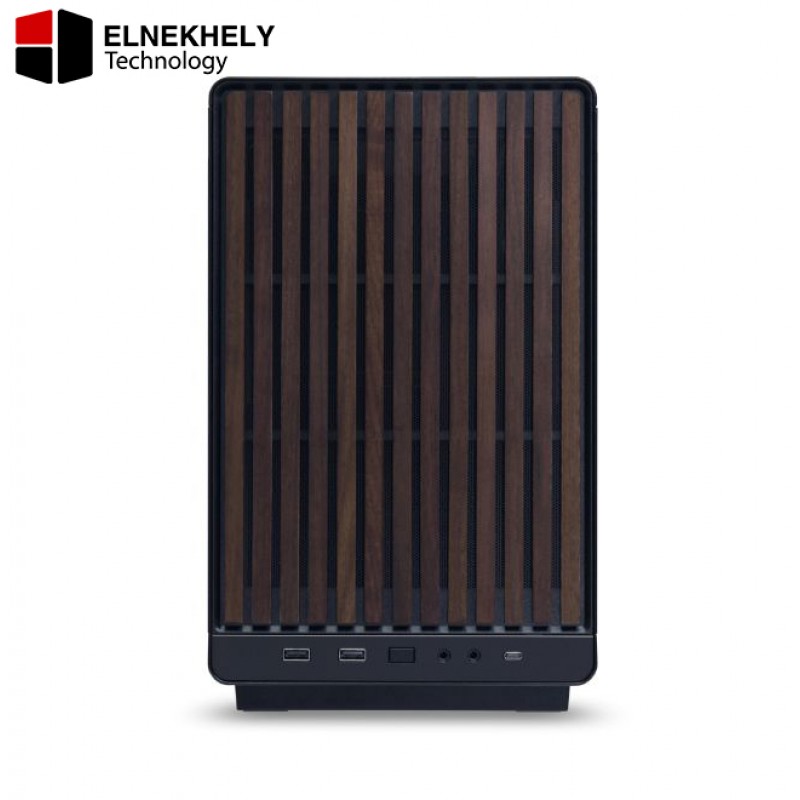 Lian Li DAN A3-MATX Wooden Black – Compact Micro Tower Gaming Case | M-ATX/ITX Support | 415mm GPU | 360mm Radiator | ATX/SFX PSU Compatible Lian Li DAN A3-MATX Wooden Black – Compact Micro Tower Gaming Case | M-ATX/ITX Support | 415mm GPU | 360mm Radiator | ATX/SFX PSU Compatible