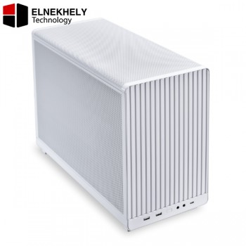 Lian Li A3-MATX White Case – 26.3L Compact Steel Chassis | M-ATX/ITX Support | 415mm GPU | ATX/SFX PSU | 360mm Radiator | Up to 10 Fans