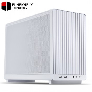 Lian Li A3-MATX White Case – 26.3L Compact Steel Chassis | M-ATX/ITX Support | 415mm GPU | ATX/SFX PSU | 360mm Radiator | Up to 10 Fans