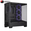 ASUS A31 PLUS ATX Mid Tower Case – Tempered Glass Front & Side, 4x ARGB Fans, USB 3.2 Gen2x2 Type-C, Supports 360mm Radiator ASUS A31 PLUS ATX Mid Tower Case – Tempered Glass Front & Side, 4x ARGB Fans, USB 3.2 Gen2x2 Type-C, Supports 360mm Radiator