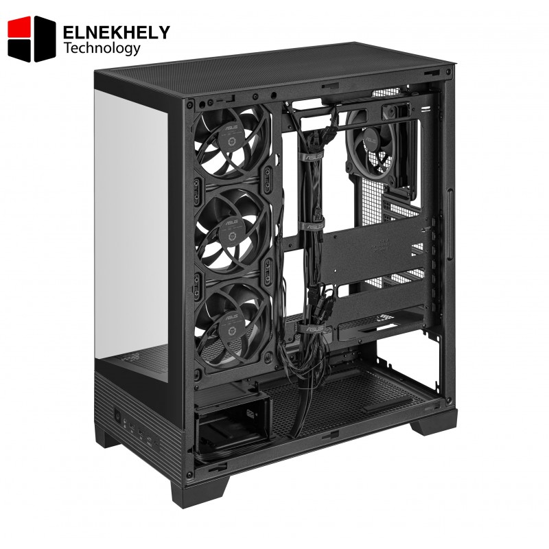 ASUS A31 PLUS ATX Mid Tower Case – Tempered Glass Front & Side, 4x ARGB Fans, USB 3.2 Gen2x2 Type-C, Supports 360mm Radiator ASUS A31 PLUS ATX Mid Tower Case – Tempered Glass Front & Side, 4x ARGB Fans, USB 3.2 Gen2x2 Type-C, Supports 360mm Radiator