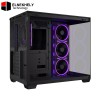 ASUS A32 PLUS Mid Tower ATX Case – Black, Dual-Chamber Design, Panoramic Tempered Glass, 4× Pre-Installed ARGB Fans, Supports 360mm Radiators & 420mm GPUs, USB Type-C Front I/O ASUS A32 PLUS Mid Tower ATX Case – Black, Dual-Chamber Design, Panoramic Tempered Glass, 4× Pre-Installed ARGB Fans, Supports 360mm Radiators & 420mm GPUs, USB Type-C Front I/O