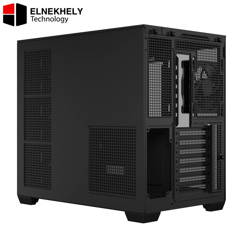 ASUS A32 PLUS Mid Tower ATX Case – Black, Dual-Chamber Design, Panoramic Tempered Glass, 4× Pre-Installed ARGB Fans, Supports 360mm Radiators & 420mm GPUs, USB Type-C Front I/O ASUS A32 PLUS Mid Tower ATX Case – Black, Dual-Chamber Design, Panoramic Tempered Glass, 4× Pre-Installed ARGB Fans, Supports 360mm Radiators & 420mm GPUs, USB Type-C Front I/O