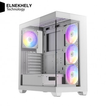 Antec CX300 ARGB + Atom B750 750W 80+ Bronze White Mid Tower Gaming Case