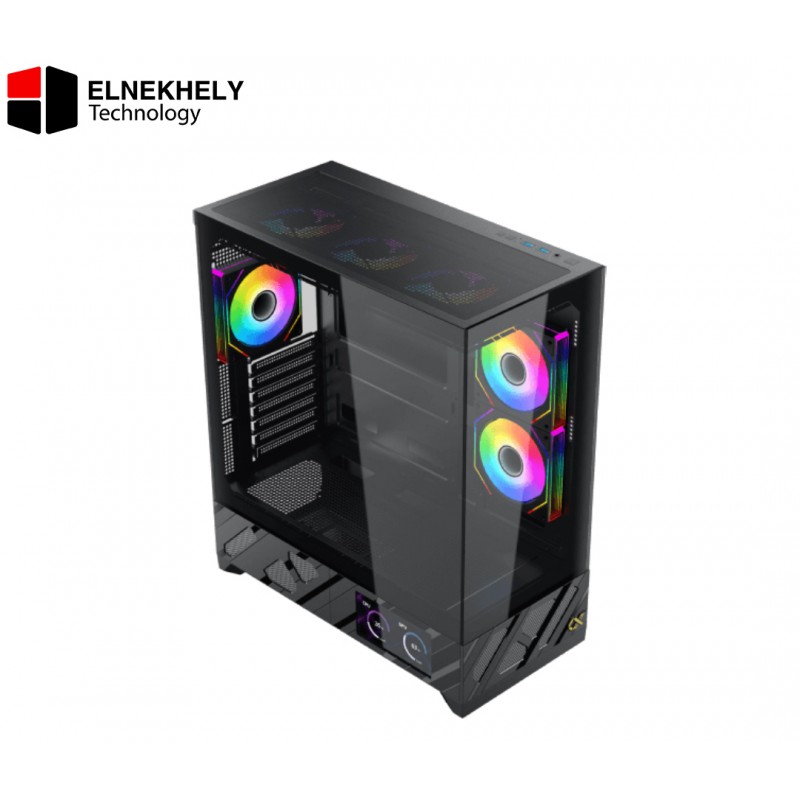 Xigmatek Alphard Pro ARGB PWM Super Tower Case – 6-Inch LCD Display, Advanced Airflow Design, Tempered Glass Panels, High-Performance ARGB Lighting Support Xigmatek Alphard Pro ARGB PWM Super Tower Case – 6-Inch LCD Display, Advanced Airflow Design, Tempered Glass Panels, High-Performance ARGB Lighting Support