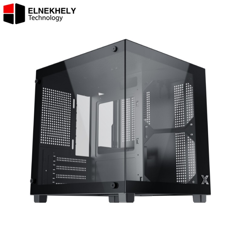 Xigmatek Aqua M Nano II Micro-ATX Case – Supports 155mm CPU Coolers, 290mm GPUs, 240mm Radiator, 7 Fans, ATX PSU, Dual Tempered Glass, USB 3.0 Xigmatek Aqua M Nano II Micro-ATX Case – Supports 155mm CPU Coolers, 290mm GPUs, 240mm Radiator, 7 Fans, ATX PSU, Dual Tempered Glass, USB 3.0