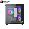 Xigmatek Aqua M Nano II Micro-ATX Case – Supports 155mm CPU Coolers, 290mm GPUs, 240mm Radiator, 7 Fans, ATX PSU, Dual Tempered Glass, USB 3.0 Xigmatek Aqua M Nano II Micro-ATX Case – Supports 155mm CPU Coolers, 290mm GPUs, 240mm Radiator, 7 Fans, ATX PSU, Dual Tempered Glass, USB 3.0