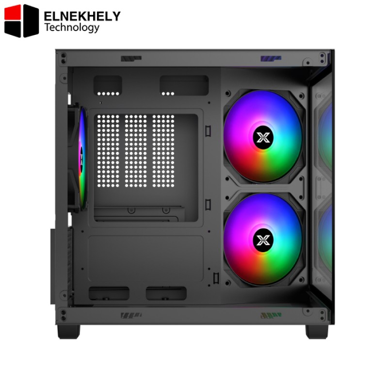 Xigmatek Aqua M Nano II Micro-ATX Case – Supports 155mm CPU Coolers, 290mm GPUs, 240mm Radiator, 7 Fans, ATX PSU, Dual Tempered Glass, USB 3.0 Xigmatek Aqua M Nano II Micro-ATX Case – Supports 155mm CPU Coolers, 290mm GPUs, 240mm Radiator, 7 Fans, ATX PSU, Dual Tempered Glass, USB 3.0