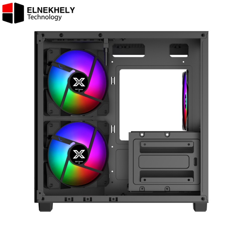 Xigmatek Aqua M Nano II Micro-ATX Case – Supports 155mm CPU Coolers, 290mm GPUs, 240mm Radiator, 7 Fans, ATX PSU, Dual Tempered Glass, USB 3.0 Xigmatek Aqua M Nano II Micro-ATX Case – Supports 155mm CPU Coolers, 290mm GPUs, 240mm Radiator, 7 Fans, ATX PSU, Dual Tempered Glass, USB 3.0