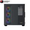 Xigmatek Aqua V Type-C ARGB Black Mid Tower Case – Tempered Glass, Front USB-C, 4 Pre-Installed ARGB Fans, ATX Support, High Airflow Gaming Case Xigmatek Aqua V Type-C ARGB Black Mid Tower Case – Tempered Glass, Front USB-C, 4 Pre-Installed ARGB Fans, ATX Support, High Airflow Gaming Case